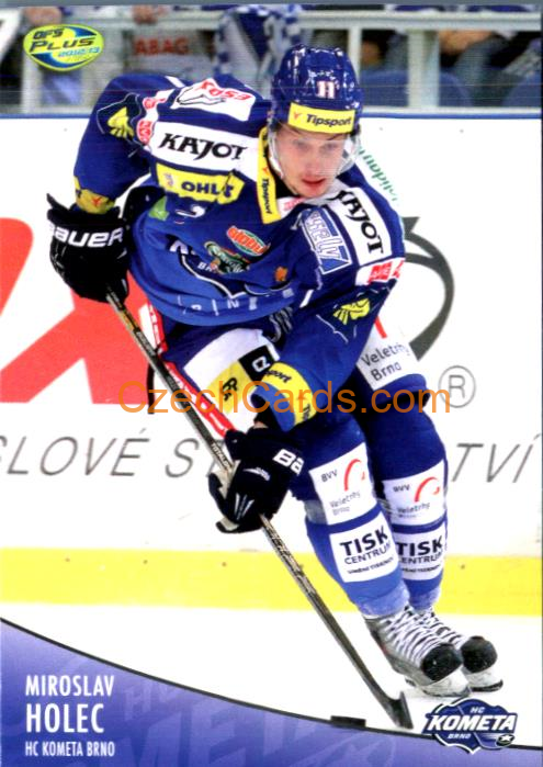 Holec Miroslav 2012/13 OFS hokejová karta #114