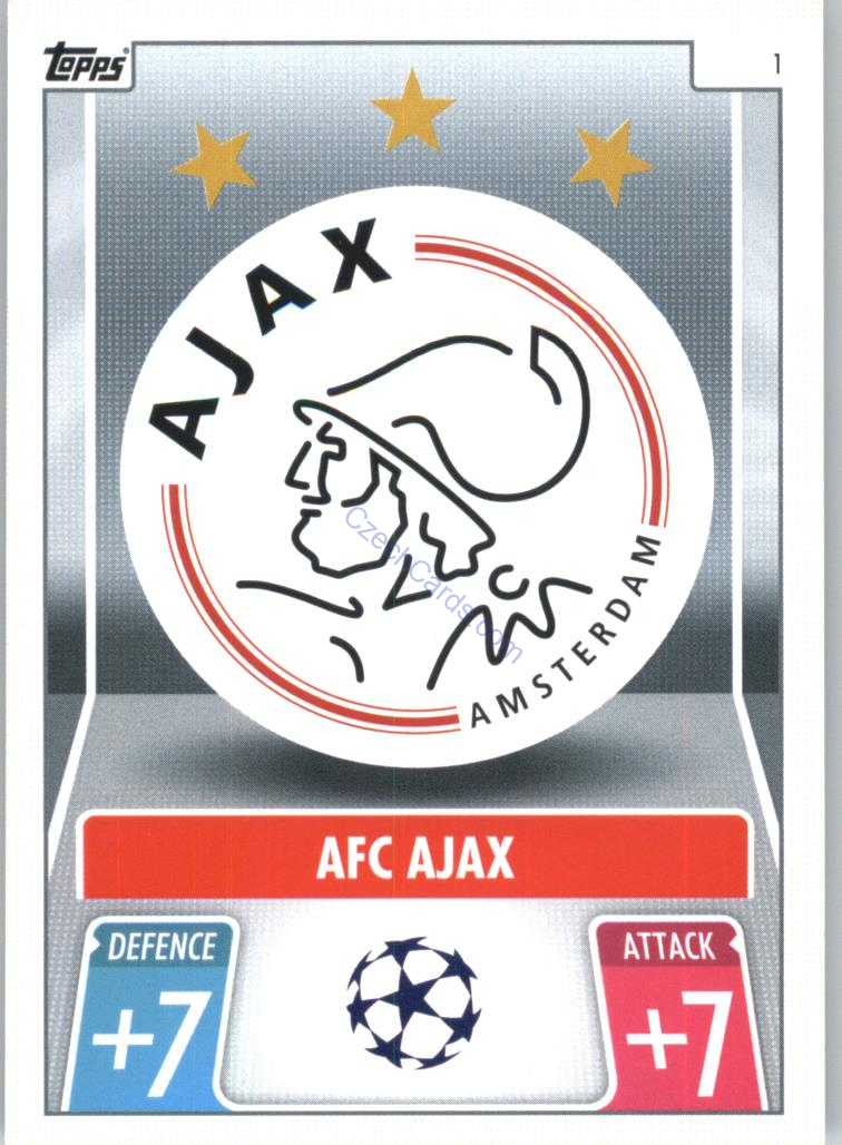 AFC Ajax Topps Match Attax 2021/22 Team Badge #1