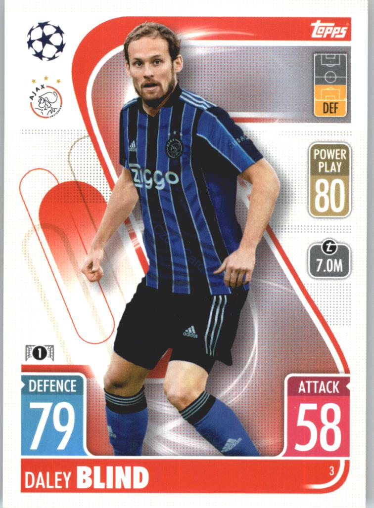 Daley Blind Topps Match Attax 2021/22 #3