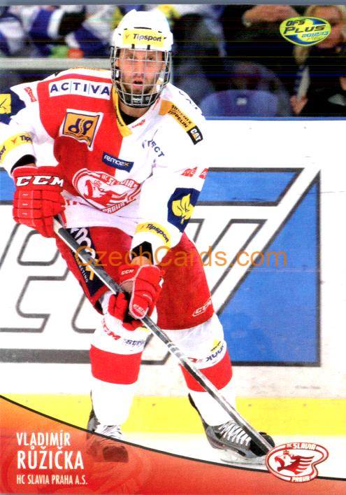 Růžička Vladimír 2012/13 OFS hokejová karta #211