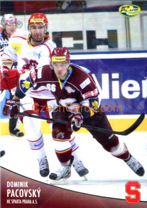 Pacovský Dominik 2012/13 OFS hokejová karta #235