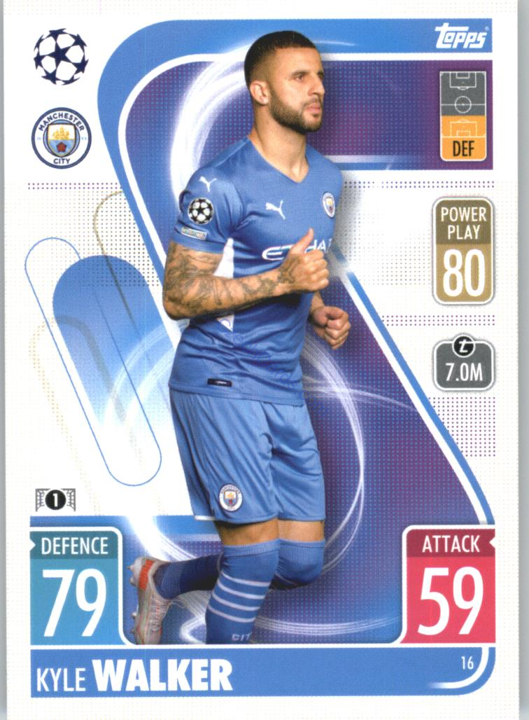 Kyle Walker Topps Match Attax 2021/22 #16