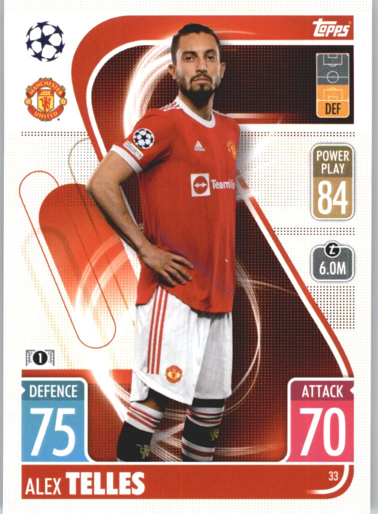 Alex Telles Topps Match Attax 2021/22 #33