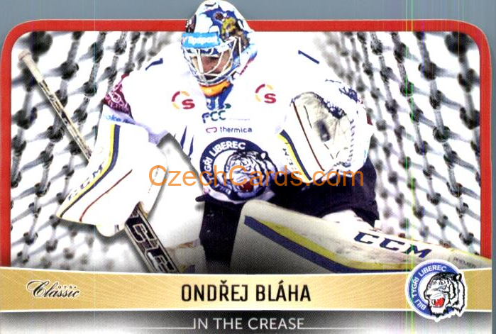 Bláha Ondřej (G) 2016/17 OFS Classic In The Crease #IC-30