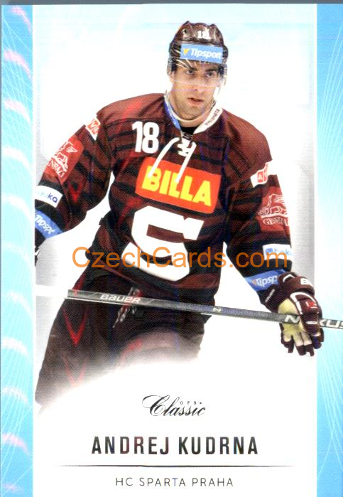 Kudrna Andrej 2016/17 OFS Classic blue parallel 1of50 #6