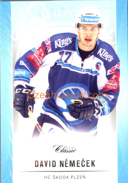 David Němeček 2016/17 OFS Classic blue parallel 1of50 #248