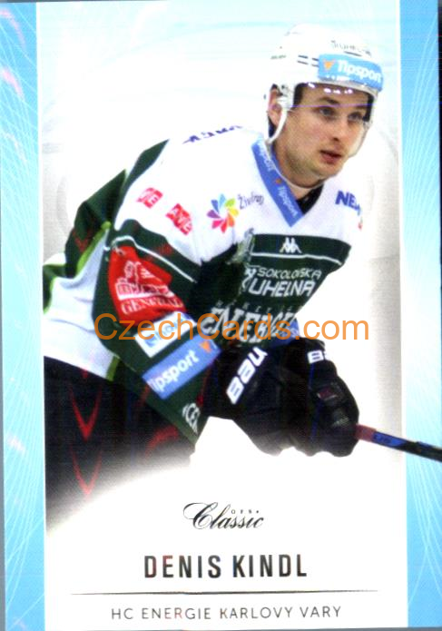 Denis Kindl 2016/17 OFS Classic blue parallel 1of50 #314