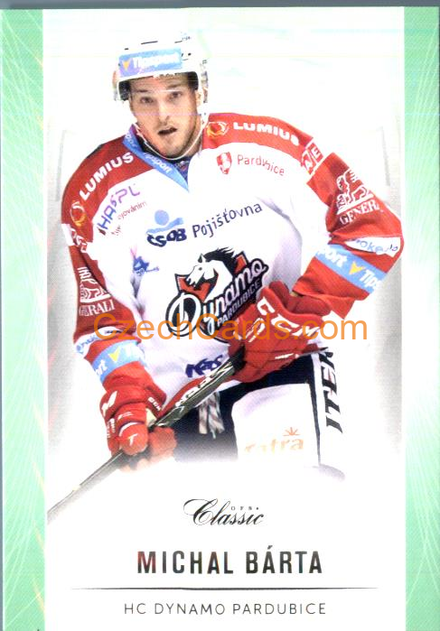 Bárta Michal 2016/17 OFS Classic emerald parallel 1of25 #131