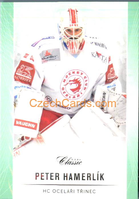 Hamerlík Peter (G) 2016/17 OFS Classic emerald parallel 1of25 #151