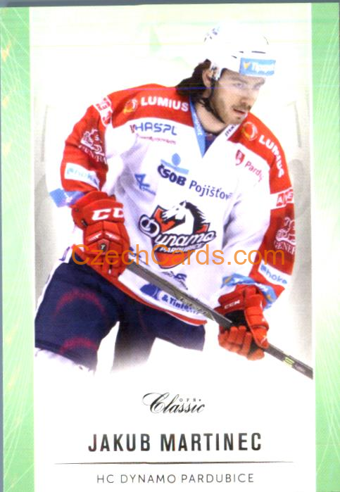 Jakub Martinec 2016/17 OFS Classic emerald parallel 1of25 #349
