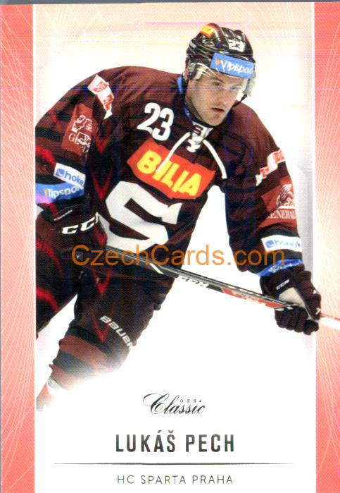 Pech Lukáš 2016/17 OFS Classic red parallel 1of120 #8