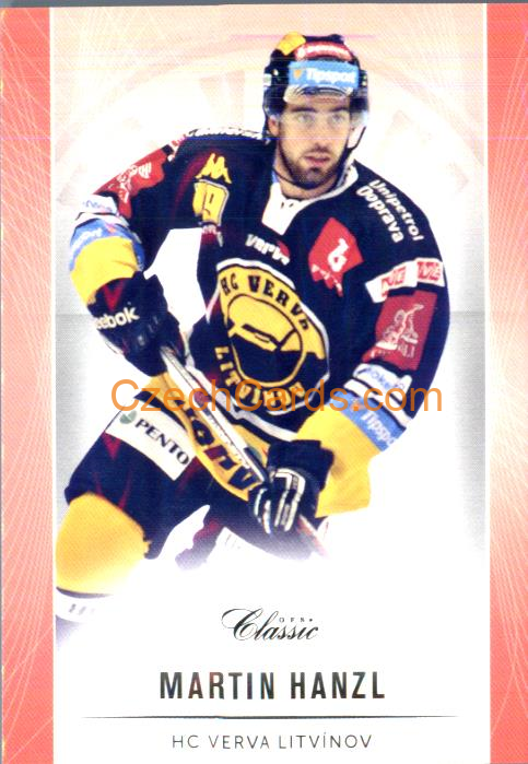 Hanzl Martin 2016/17 OFS Classic red parallel 1of120 #63