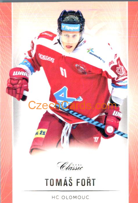 Fořt Tomáš 2016/17 OFS Classic red parallel 1of120 #179