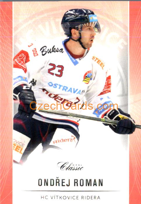 Ondřej Roman 2016/17 OFS Classic red parallel 1of120 #216
