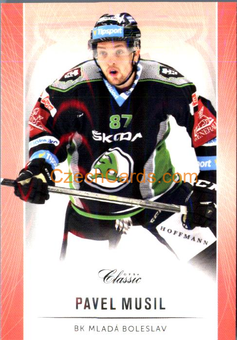 Pavel Musil 2016/17 OFS Classic red parallel 1of120 #272