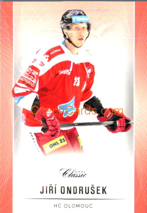 Jiří Ondrušek 2016/17 OFS Classic red parallel 1of120 #291