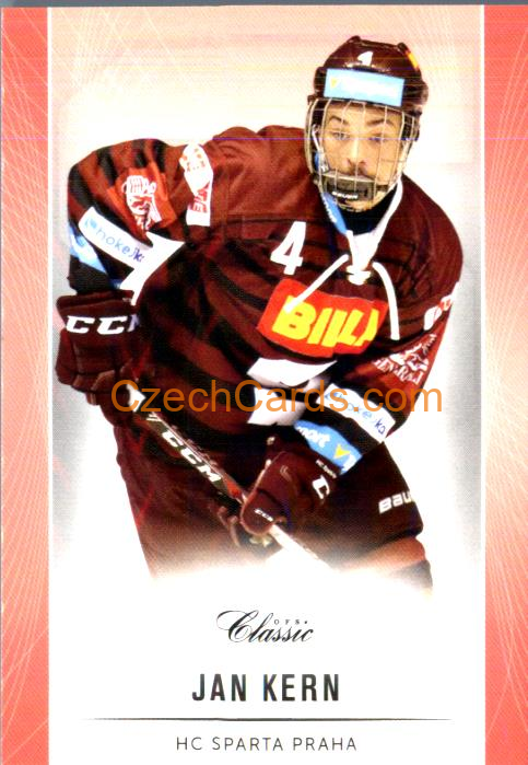 Jan Kern 2016/17 OFS Classic red parallel 1of120 #302