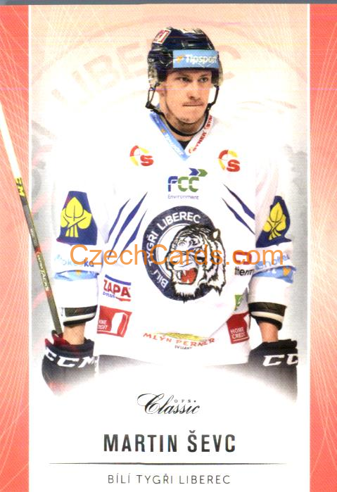 Martin Ševc 2016/17 OFS Classic red parallel 1of120 #316