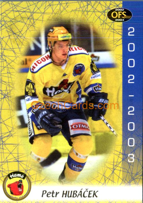 Petr Hubáček OFS 2002/03 #30