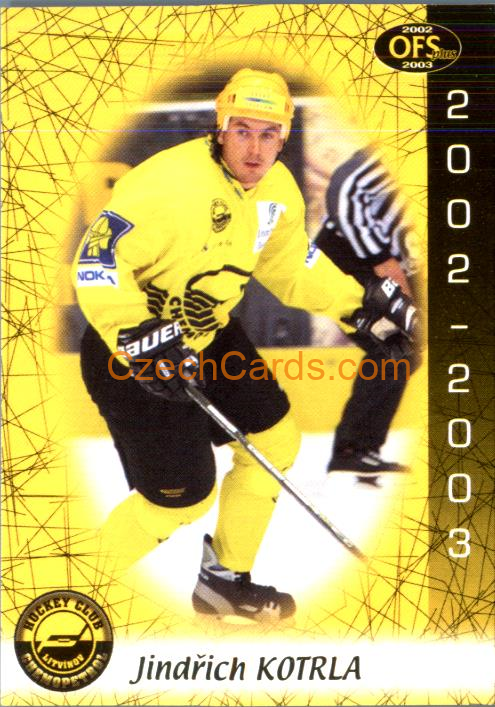 Jindřich Kotrla OFS 2002/03 #197