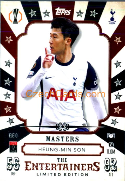 Heung-Min Son 2024/25 Match Attax The Entertainers Limited #ELE10