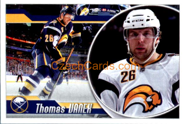 Thomas Vanek 2010-11 Panini NHL Sticker #29