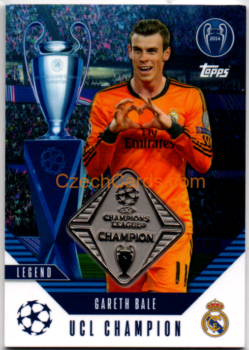 Gareth Bale 2024/25 Match Attax Relic card #UCLC-GB