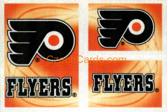 Logo Philadelphia Flyers 2010-11 Panini NHL Sticker satin #107