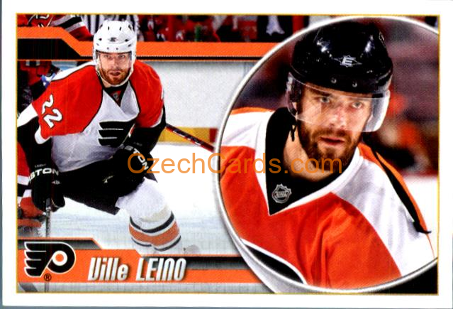 Ville Leino 2010-11 Panini NHL Sticker #116