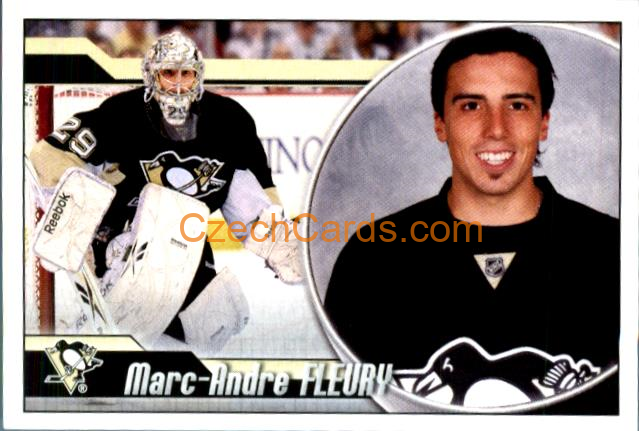 Marc-Andre Fleury 2010-11 Panini NHL Sticker #120