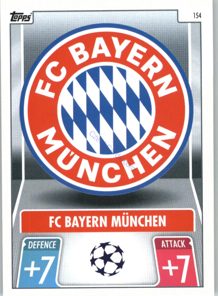 FC Bayern München Topps Match Attax 2021/22 Club Badge #154