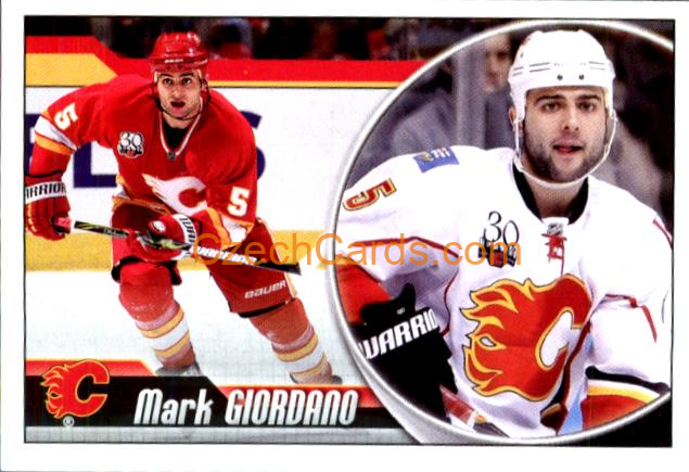 Mark Giordano 2010-11 Panini NHL Sticker #174