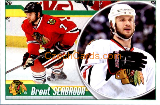 Brent Seabrook 2010-11 Panini NHL Sticker #183