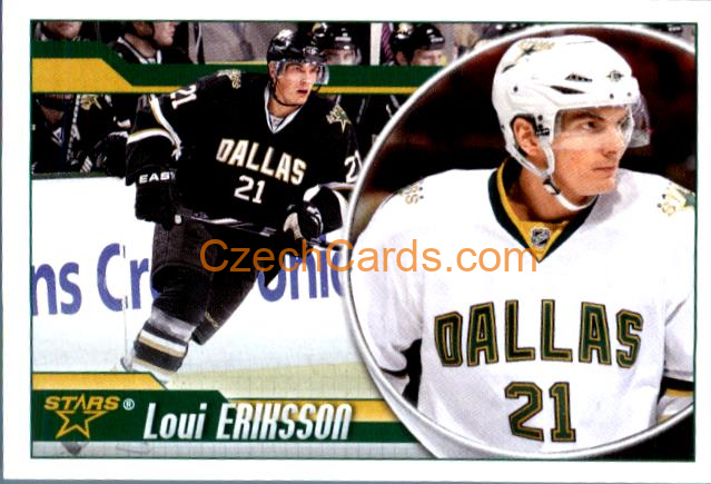 Loui Eriksson 2010-11 Panini NHL Sticker #211