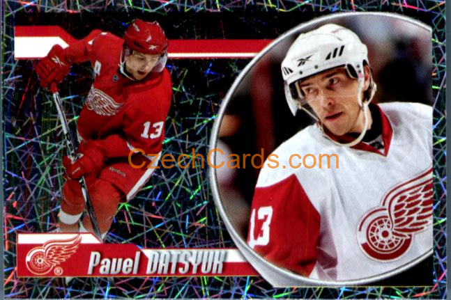 Pavel Datsyuk 2010-11 Panini NHL Sticker foil #218