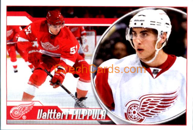 Valtteri Filppula 2010-11 Panini NHL Sticker #224