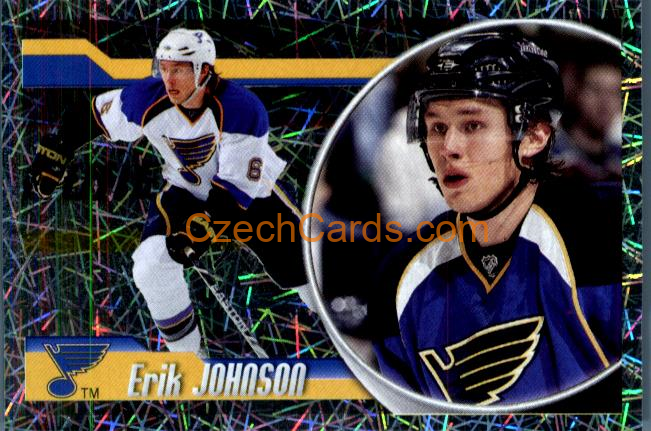 Erik Johnson 2010-11 Panini NHL Sticker foil #288