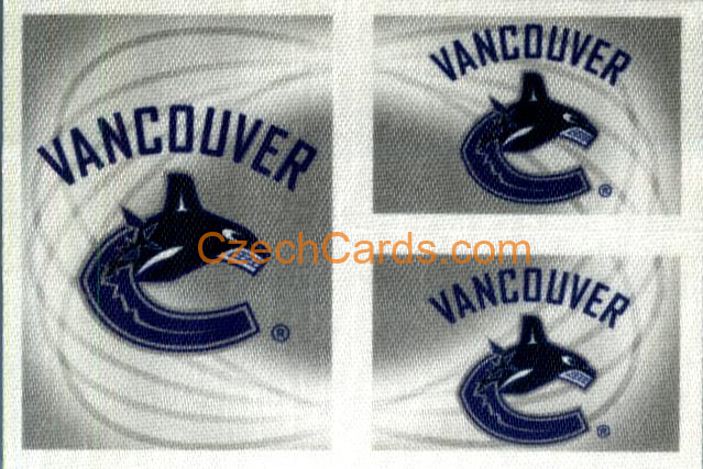 Logo Vancouver Canucks 2010-11 Panini NHL Sticker satin #297