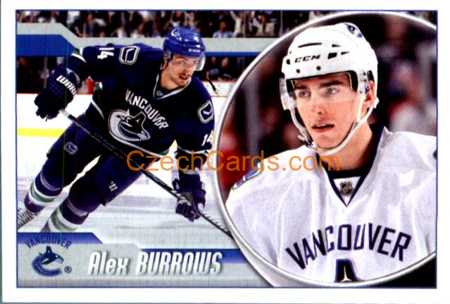 Alexandre Burrows 2010-11 Panini NHL Sticker #302