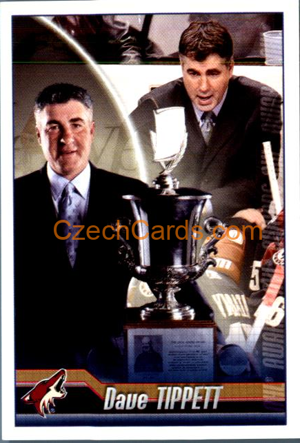 Dave Tippett 2010-11 Panini NHL Sticker #331