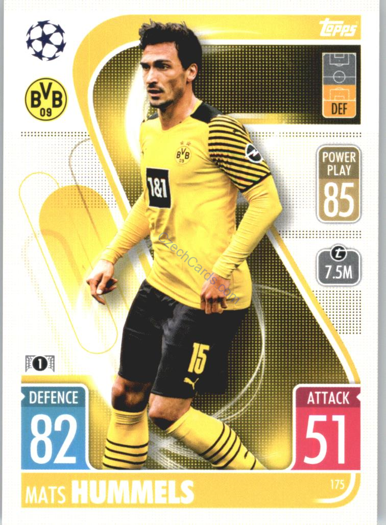 Mats Hummels Topps Match Attax 2021/22 #175