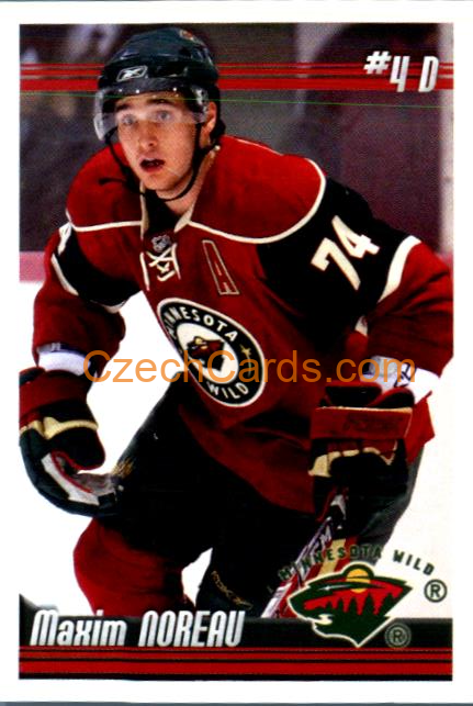 Maxim Noreau 2010-11 Panini NHL Sticker #343