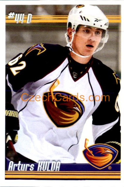 Arturs Kulda 2010-11 Panini NHL Sticker #348