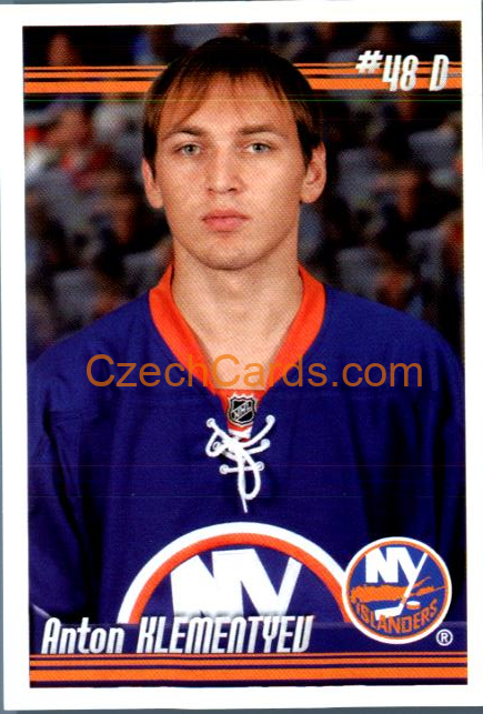 Anton Klementyev 2010-11 Panini NHL Sticker #364