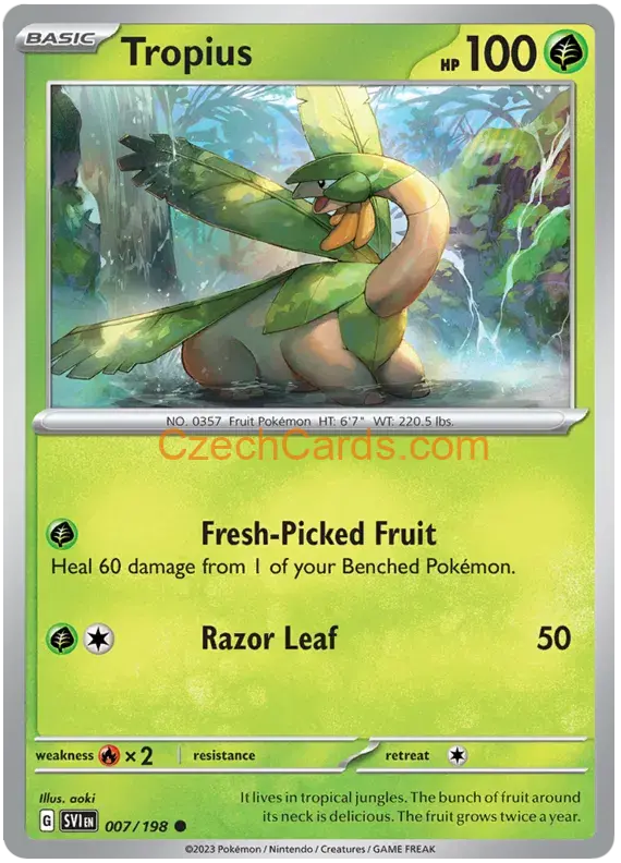 Tropius Scarlet & Violet #07/198