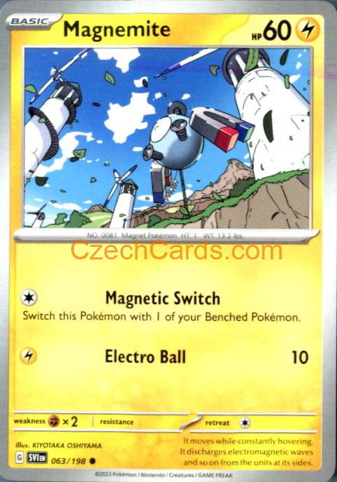 Magnemite Scarlet & Violet #063/198