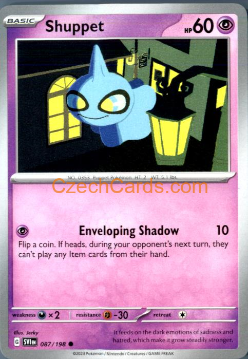 Shuppet Scarlet & Violet #087/198