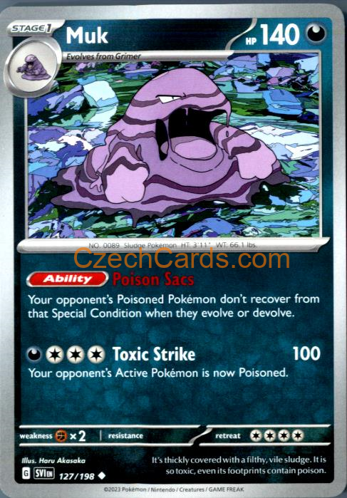 Muk Scarlet & Violet #127/198