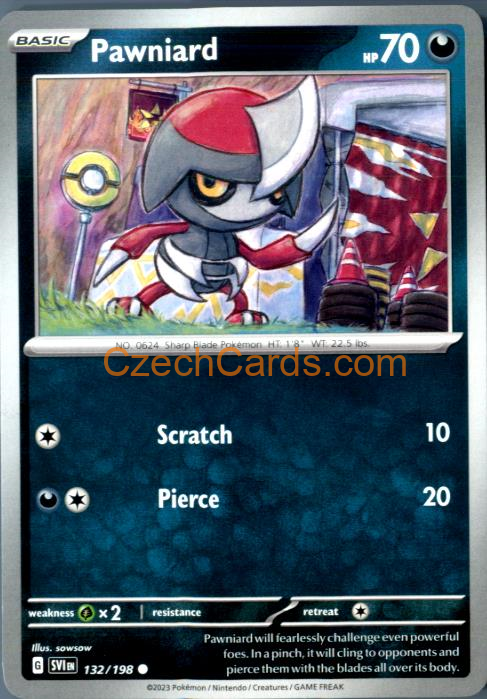 Pawniard Scarlet & Violet #132/198