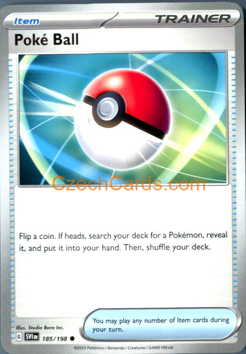 Poké Ball Scarlet & Violet #185/198
